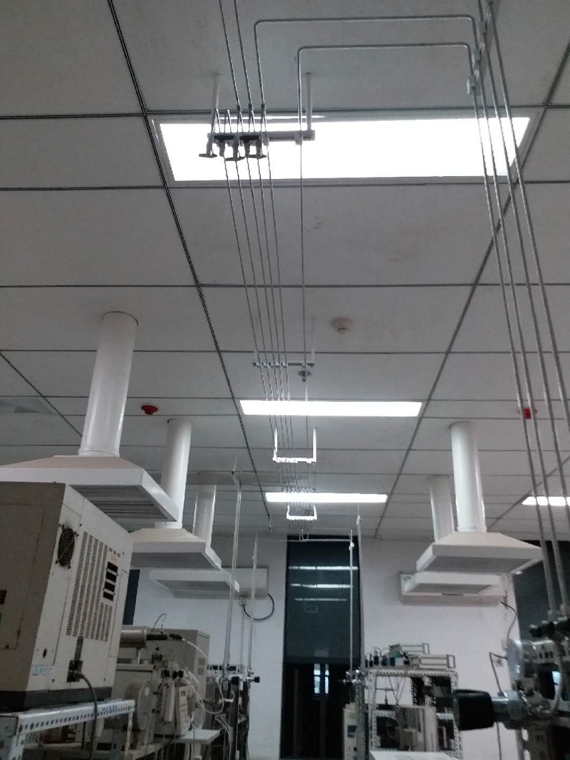 洛陽食(shi)藥檢化驗室氣(qì)路新建工程案(àn)例